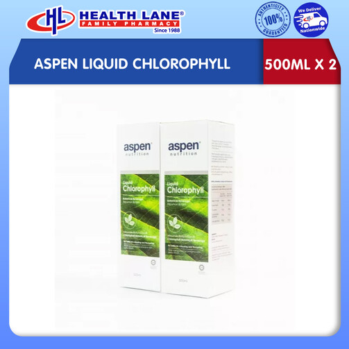 ASPEN CECAIR CHLOROPHYLL (500MLx2)